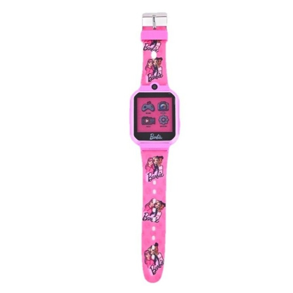Mattel Barbie Girl’s iTime Touchscreen Smartwatch Silicone Pink Factory Sealed